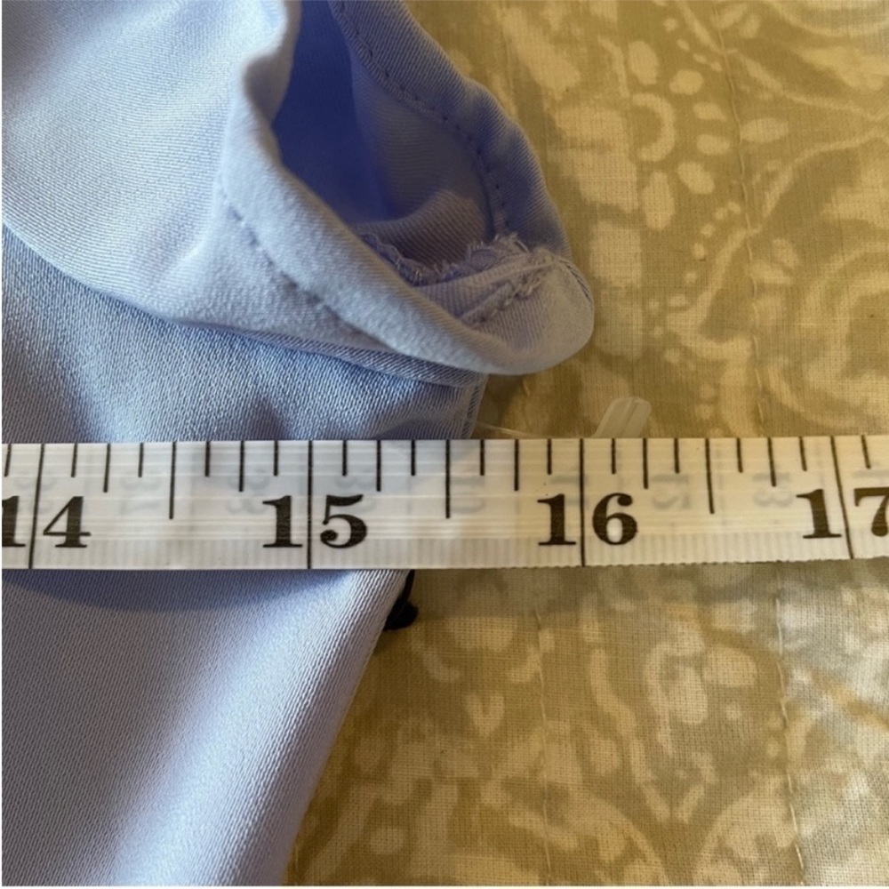 Superdown Kaia Light Blue Wrap Mini Dress Extra Small NWT - Picture 11 of 12